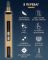 Отвертка аккумуляторная SW-80033 / набор 35 в 1 / для точных работ / Type-C / 350 mAh / подсветка