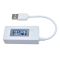 Багатофункціональний USB тестер KEWEISI KCX-017 струму напруги ємності Білий