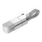 Кабель Type-C to Type-C с переходниками USB + Lightning / 4 в 1 / QC3.0 PD / 60W / 15cm Grey