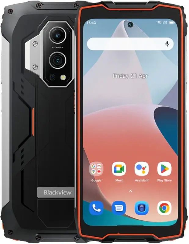 Смартфон Blackview BV9300 8/256GB / 6.6'' / 15080mAh / 50Mp / IP68 & IP69K Orange (без коробки)