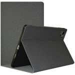 Чехол книжка для планшета Blackview Tab 13 / подставка / силиконовая основа / серый