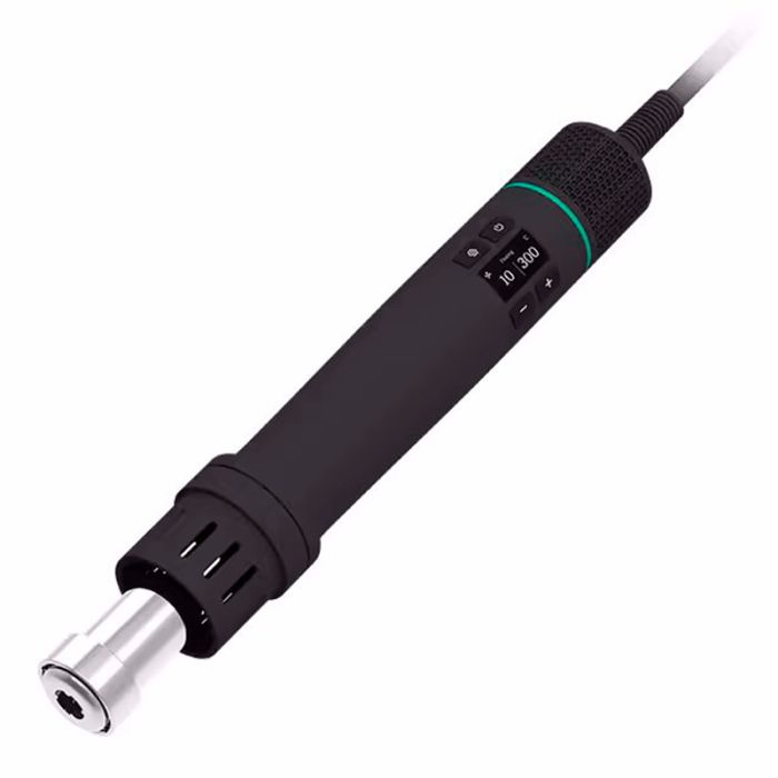 Термофен Quick TR1 Smart / портативний / OLED / 55 л/хв / 100 - 550°C / 3 насадки / 1000W