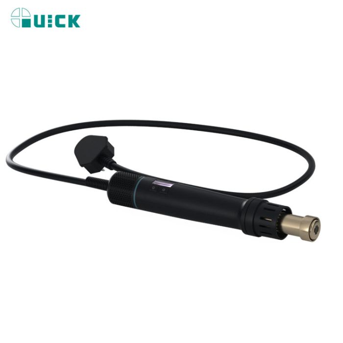 Термофен Quick TR1 Smart / портативний / OLED / 55 л/хв / 100 - 550°C / 3 насадки / 1000W