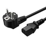 Кабель питания Schuko PC-186 CEE 7/7 - IEC C13 евровилка / медь / 0.75мм / 3м