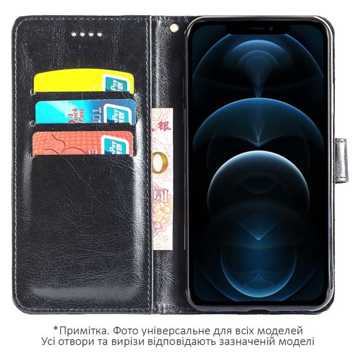 Чохол-книжка для Blackview A100 підставка Чорний