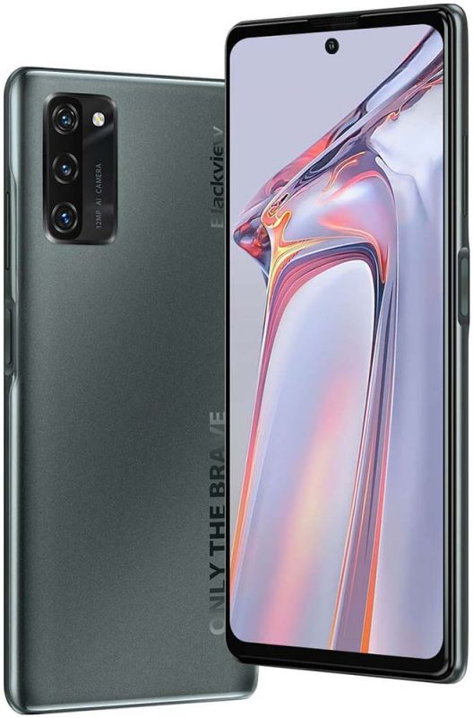 Смартфон Blackview A100 6/128 GB / 6.7'' / 4680мАч / NFC Gray (без коробки)
