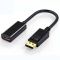 Перехідник адаптер XP-352 Display Port (тато) на HDMI (мама) 1080P HD Чорний