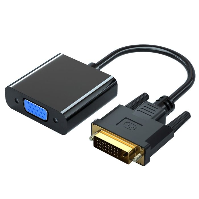 Перехідник адаптер XP-355 DVI (тато) на VGA (мама)