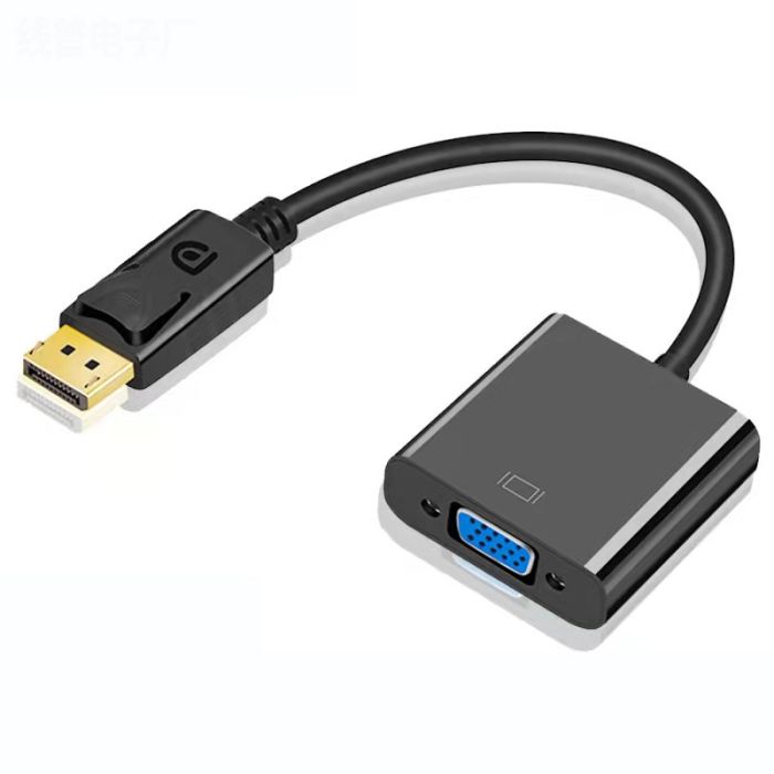 Перехідник адаптер XP-353 Display Port (тато) на VGA (мама)