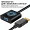 Перехідник адаптер XP-353 Display Port (тато) на VGA (мама)