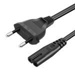 Кабель питания XP-57 CEE 7/16 - C7 VDE / 2PIN / провод медь / 2x0.75мм / 1.5м
