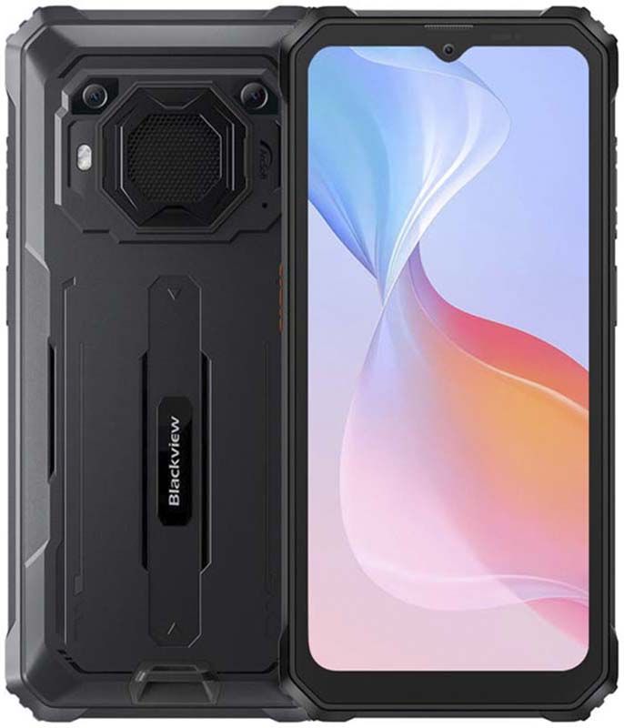Смартфон Blackview BV6200 Pro 4/128GB / 6.56'' / 13000 mAh / IP68 / IP69K Black