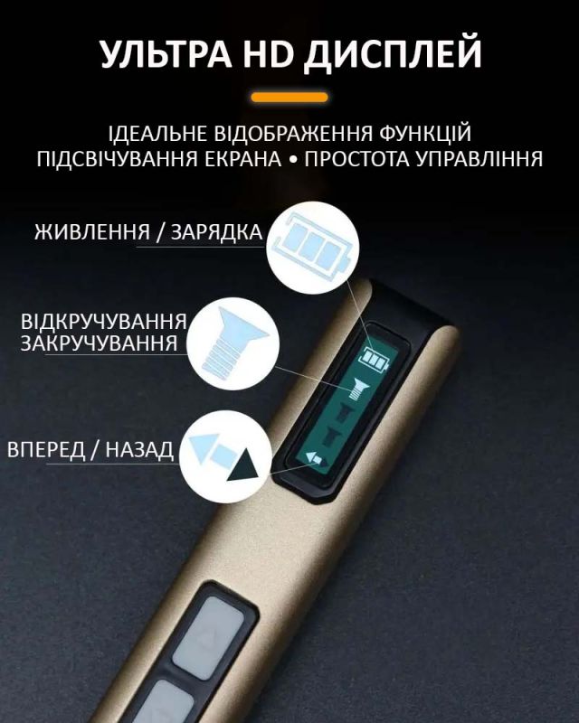 Отвертка аккумуляторная SW-80055 / набор 72 в 1 / для точных работ / Type-C / 350 mAh