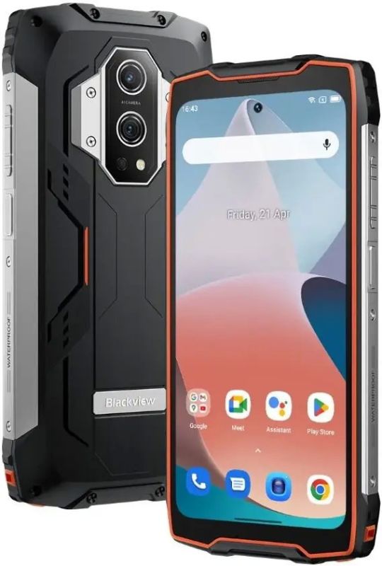 Смартфон Blackview BV9300 12/256GB / 6.6'' / 15080mAh / 50Mp Flashlight Orange (без коробки)