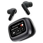 Наушники беспроводные LIVE BEAM 3 TWS с LED дисплеем, Bluetooth 5.4, ANC + ENC, 380mAh, IP55 Black
