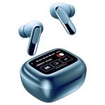 Наушники беспроводные LIVE BEAM 3 TWS с LED дисплеем, Bluetooth 5.4, ANC + ENC, 380mAh, IP55 Blue