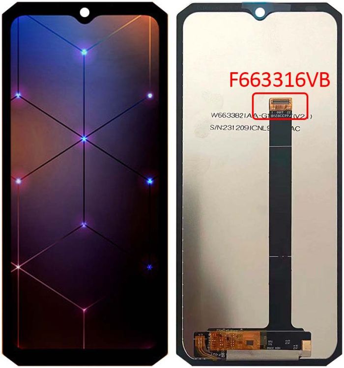 Дисплей + сенсор Hotwav Cyber 13 Pro Black - p/n: F663316VB
