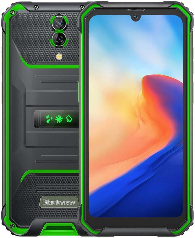 Смартфон Blackview BV7200 6+128GB / 6.1'' / 50Mp / 5180mAh / IP68 IP69K Green (без коробки)