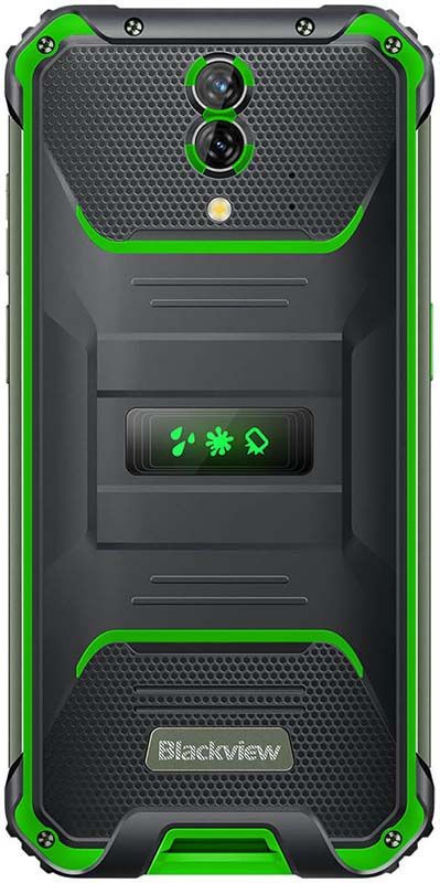 Смартфон Blackview BV7200 6+128GB / 6.1'' / 50Mp / 5180mAh / IP68 IP69K Green (без коробки)
