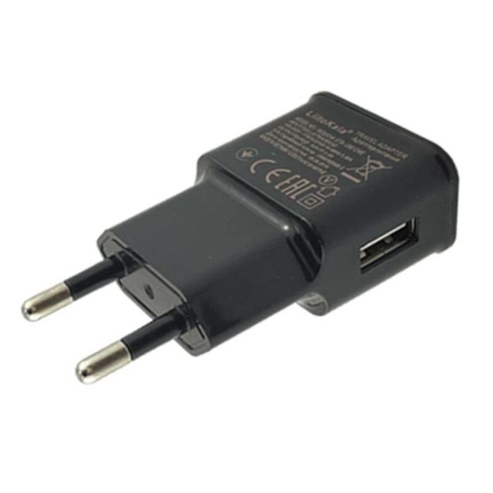 Сетевое зарядное устройство LiitoKala Lii-U1 / 1xUSB / 5V 2A / 10W Black
