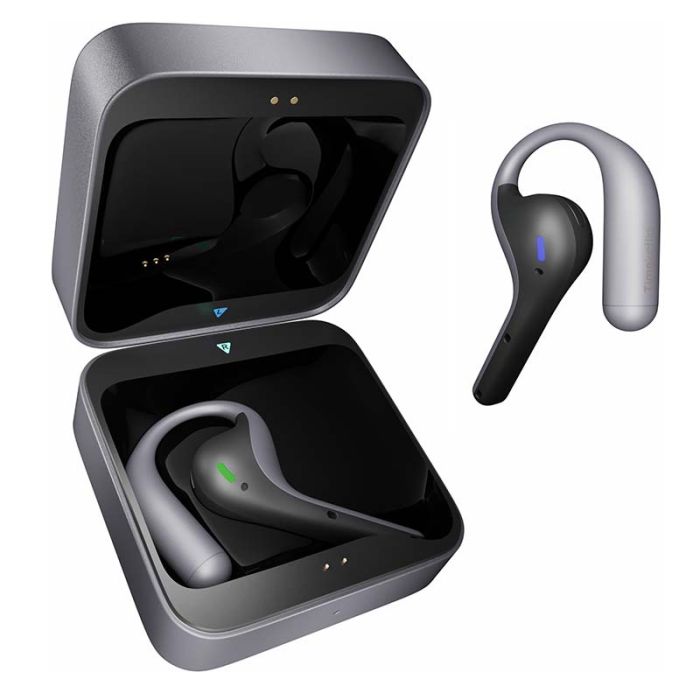Наушники переводчик Timekettle W4 Pro, AI двусторонний синхронный перевод, 42 языка, офлайн + онлайн Black