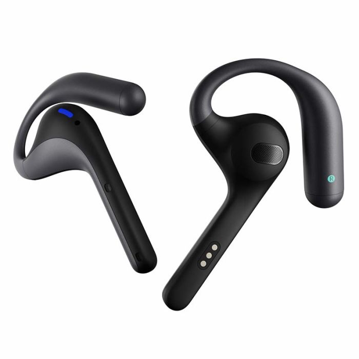 Наушники переводчик Timekettle W4 Pro, AI двусторонний синхронный перевод, 42 языка, офлайн + онлайн Black