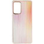 Rainbow Silicone Case Samsung A525 (A52) Pink