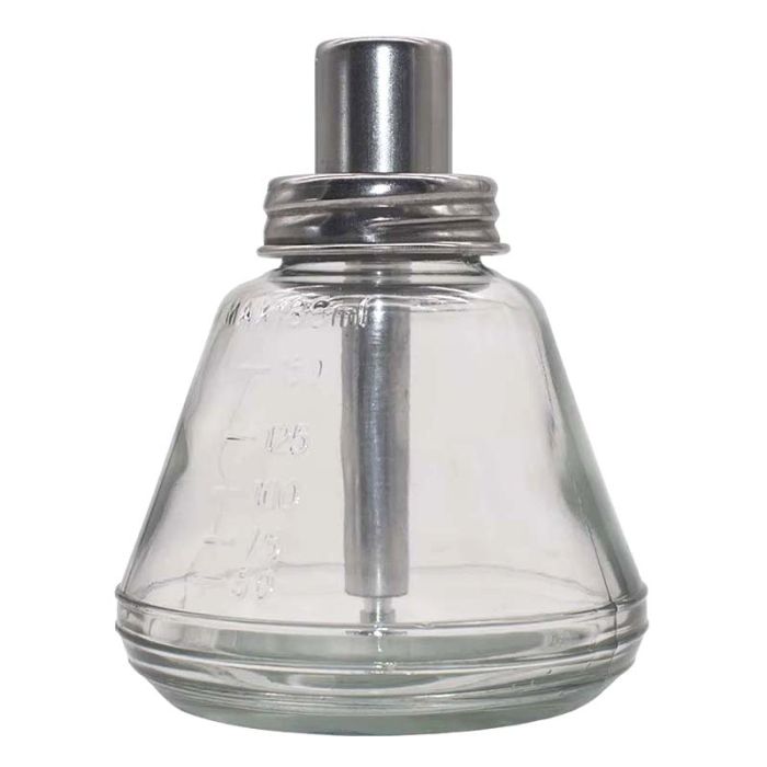 Емкость для спирта TE-18B с дозатором, трубка металл, 180 ml