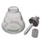 Емкость для спирта TE-18B с дозатором, трубка металл, 180 ml