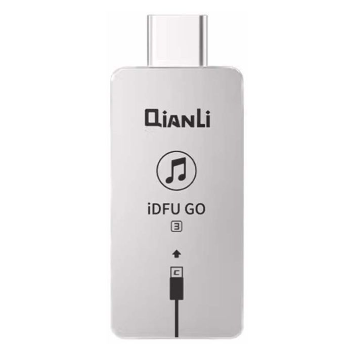 Адаптер QianLi iDFU GO 3 для автовключения режима DFU в iPhone 15 series, iPad, Type-C