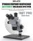 Мікроскоп тринокулярний Relife RL-M6T Pro-B11 / 6.5X-65X / CTV 0,5X / підсвітка / Сірий