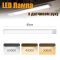 LED лампа нічник Greenbar L911 з датчиком руху, 4.5 Вт, довжина 60 см Silver