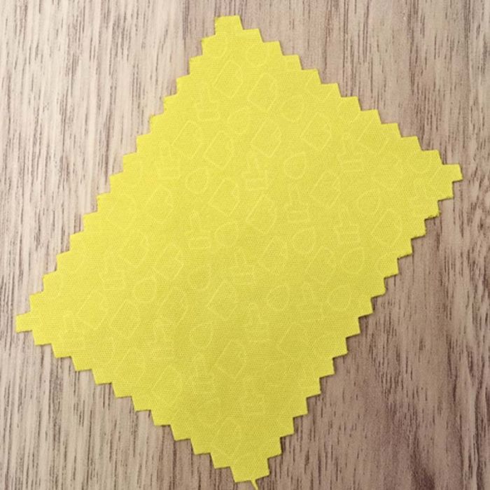 Набір для поклейки захисного скла, плівки / 3 в 1 / серветка, мікрофібра, стікери / Yellow