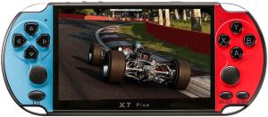 Портативная игровая приставка X7 Plus / 5.1'' / 8Gb / 6800+ ретро игры / подключение к TV / 1500mAh