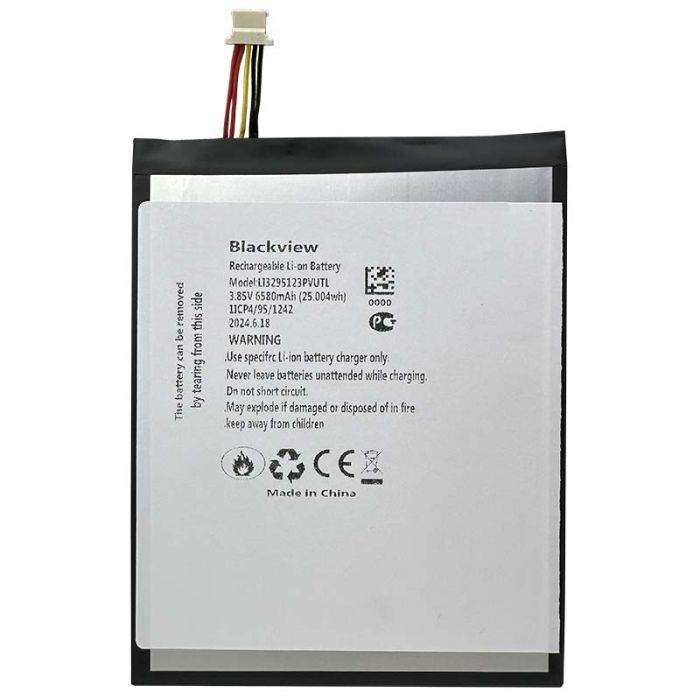 Аккумулятор для планшета Blackview Tab 11 / LI3295123PVUTL / 6580 mAh