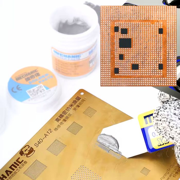 Паяльна паста BGA Mechanic XGSP50 / Sn 63%, Pb 37% / 183°C / 42 г