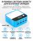 Быстрое зарядное устройство Relife Q2 GaN / 4xUSB QC / 4xType-C PD / RGB подсветка / 120W Max / Silver