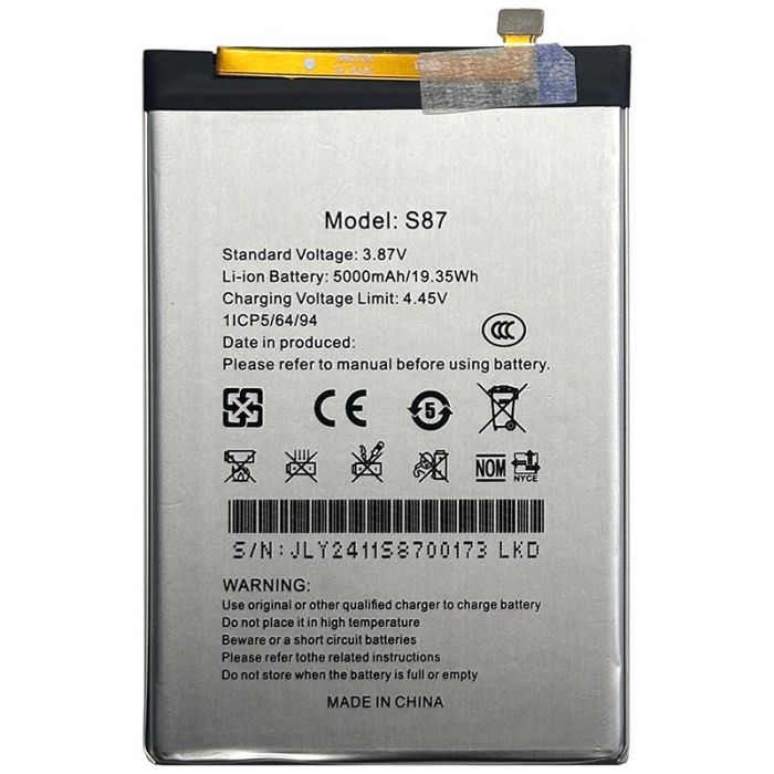 Аккумулятор для Oukitel C25 / S87 / 5000mAh