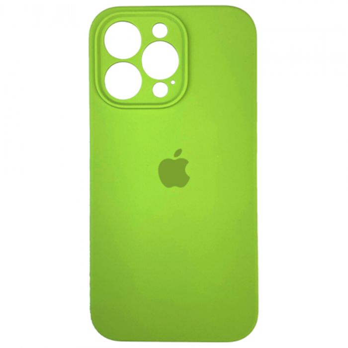 Silicone Case Full Camera for iPhone 13 Pro Max (60) party green