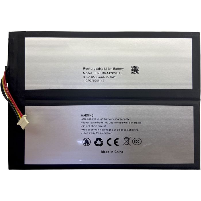 Акумулятор для планшета Blackview Oscal Pad 10 / Blackview Tab 7 Pro / LiU28104142PVUTL / 6580mAh