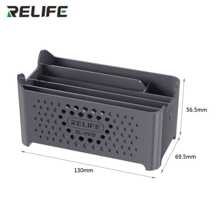 Органайзер Relife RL-001S для BGA трафаретів / інструментів / пластиковий / Grey
