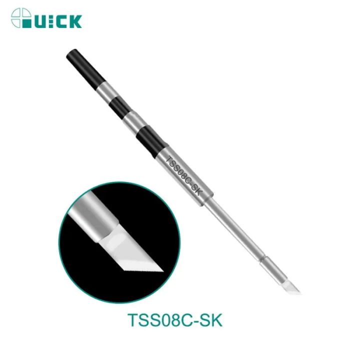 Жало, наконечник Quick TSS08C-SK для паяльної прецизонної станції Quick Q8