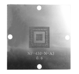 Трафарет BGA прямого нагрева NF-430-N-A3 (0.60 mm) 90 x 90 mm