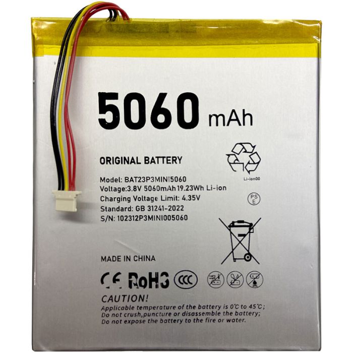 Акумулятор для планшета Doogee U9 / U10 / BAT23P3MINI5060 / 5060mAh