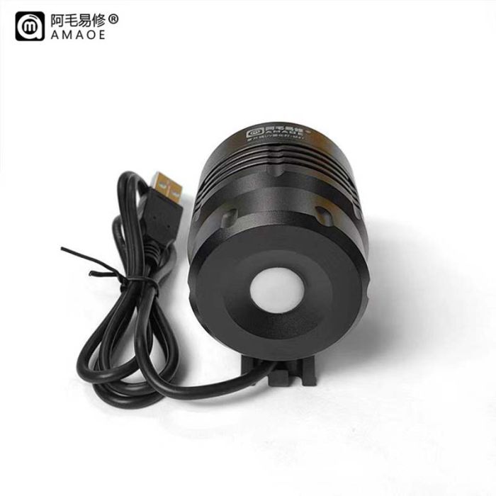 Ультрафіолетова лампа Amaoe M41 для сушіння клею, лаку / алюмінієва / USB 5V / 5W