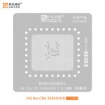 Трафарет BGA Amaoe Apple M3 Pro CPU 339S01318 / MacBook Pro / 0.20 mm