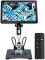 Микроскоп цифровой DM12 с монитором HD 10.1" / кратность 1500X / пульт / подсветка / Type-C / HDMI