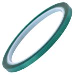 Термостойкий скотч PET зеленый / 220°C Max / толщина 0.06 мм / длина 33 м / ширина 6 мм