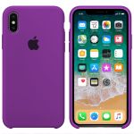 Чохол Silicone case для iPhone XR purple