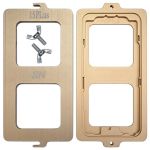 Комплект форм MaYuan для склеивания рамки с дисплеем / алюминий / для iPhone 15 Plus